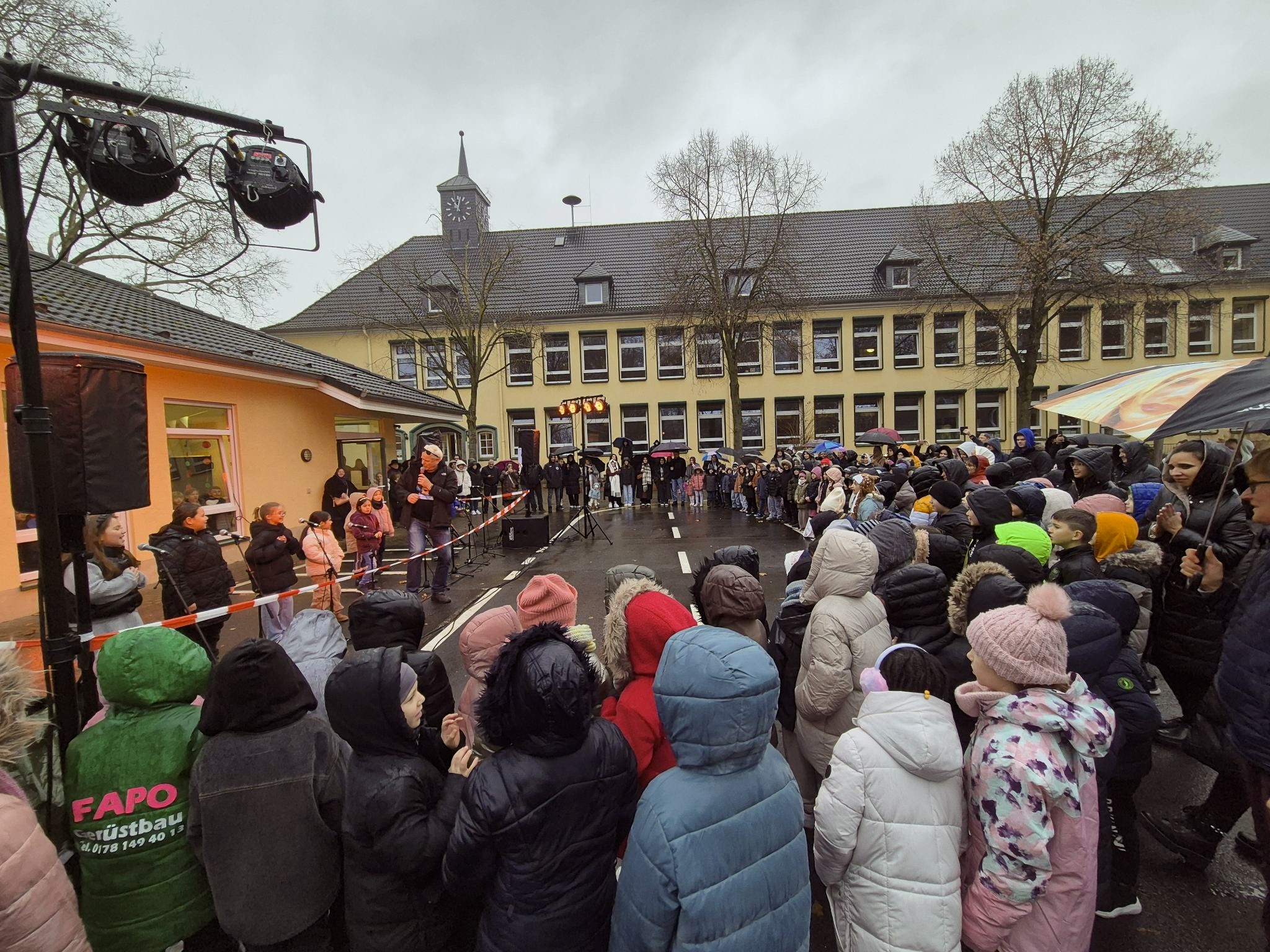 Mitmachkonzert an der Uhrschule in Meerbeck