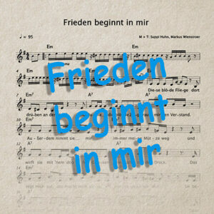 Musiknoten [PDF] - Frieden beginnt in mir