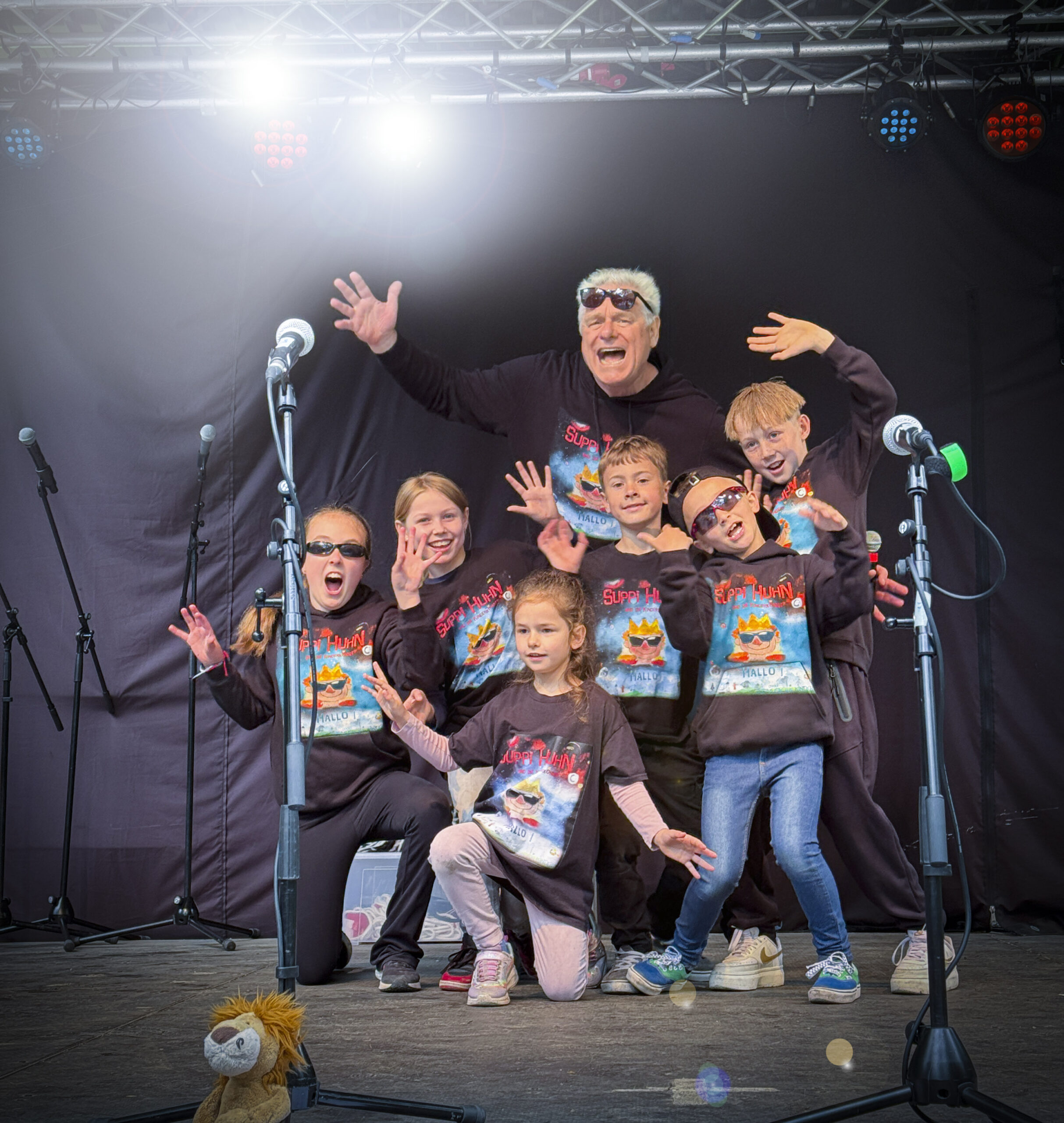 Konzert auf der Freilichtbühne in Mülheim